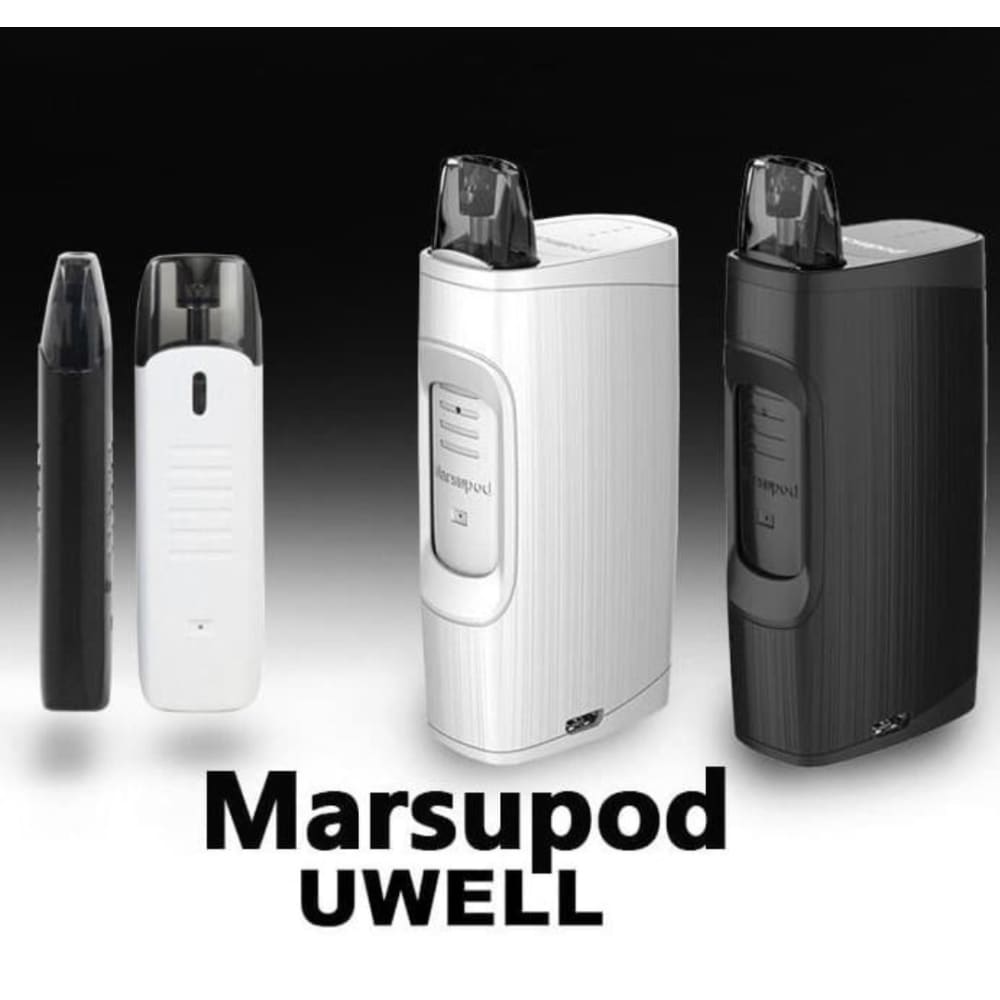 جهاز سحبة سيجارة مارسو بود من يو ويل UWELL - اسود
