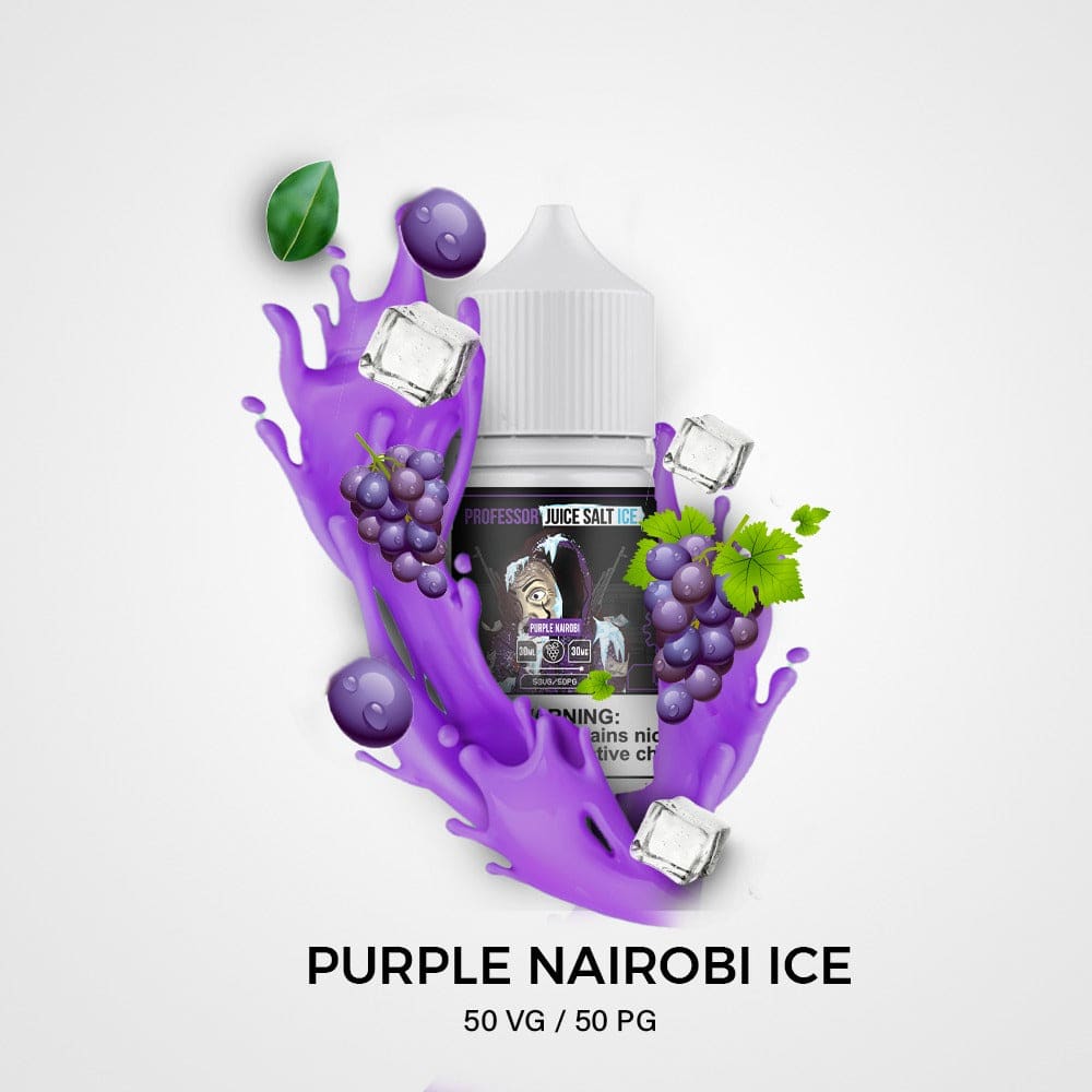 نكهة عنب ايس بربل نيبوري سولت نيكوتين PURPLE NAIROBI ICE