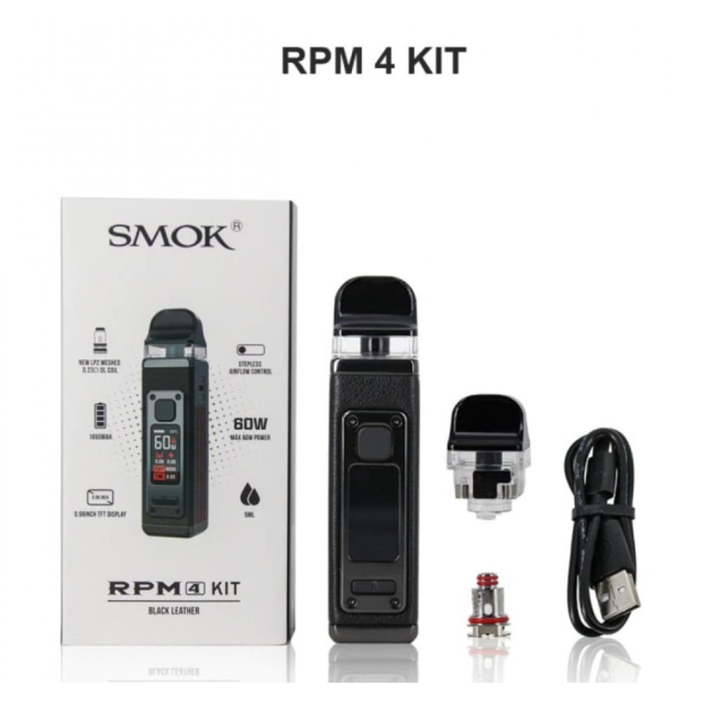 SMOK RPM 4 جهاز سحبة و شيشة سموك ار بي ام 60 واط - ازرق